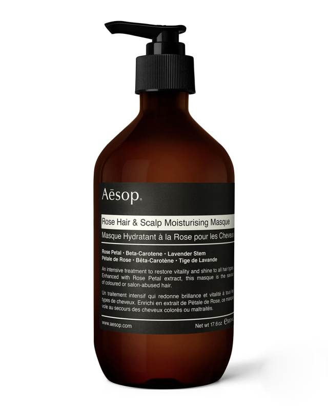 Rose Hair & Scalp Moisturizing Masque, 16.9 oz. / 500 mL
